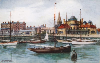 Lowestoft, The Yacht Basin by Alfred Robert Quinton